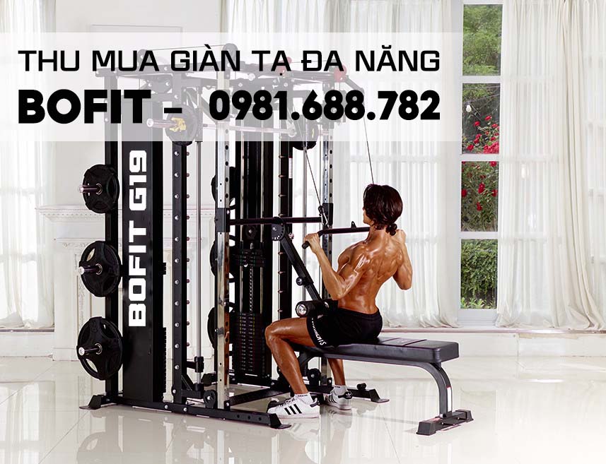Thu mua giàn tạ đa năng Bofit, thu tại nhà