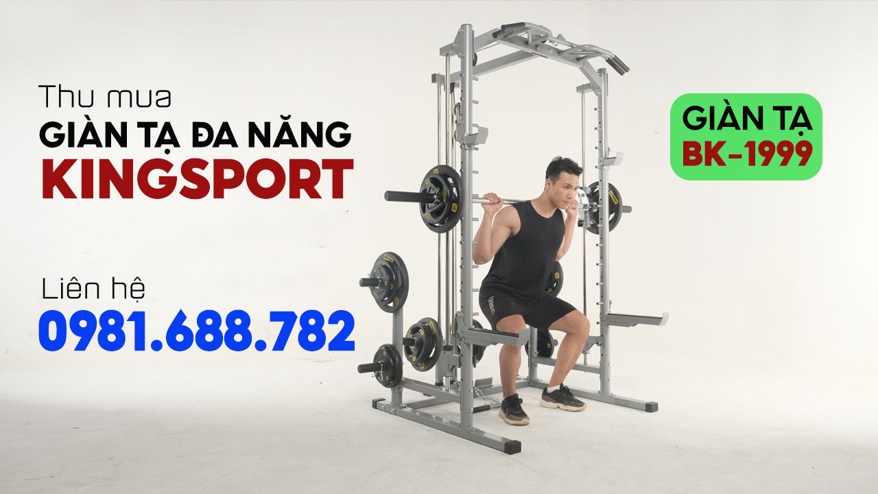 Thu mua giàn tạ đa năng Kingsport