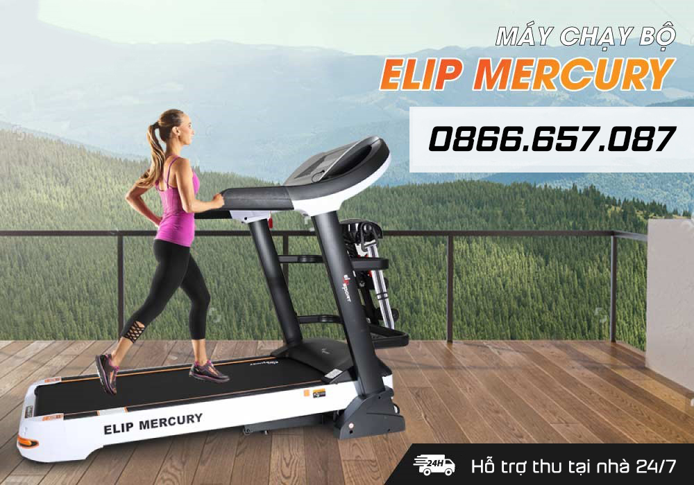 Thu mua máy chạy bộ Elip Mercury, Thanh lý máy chạy bộ